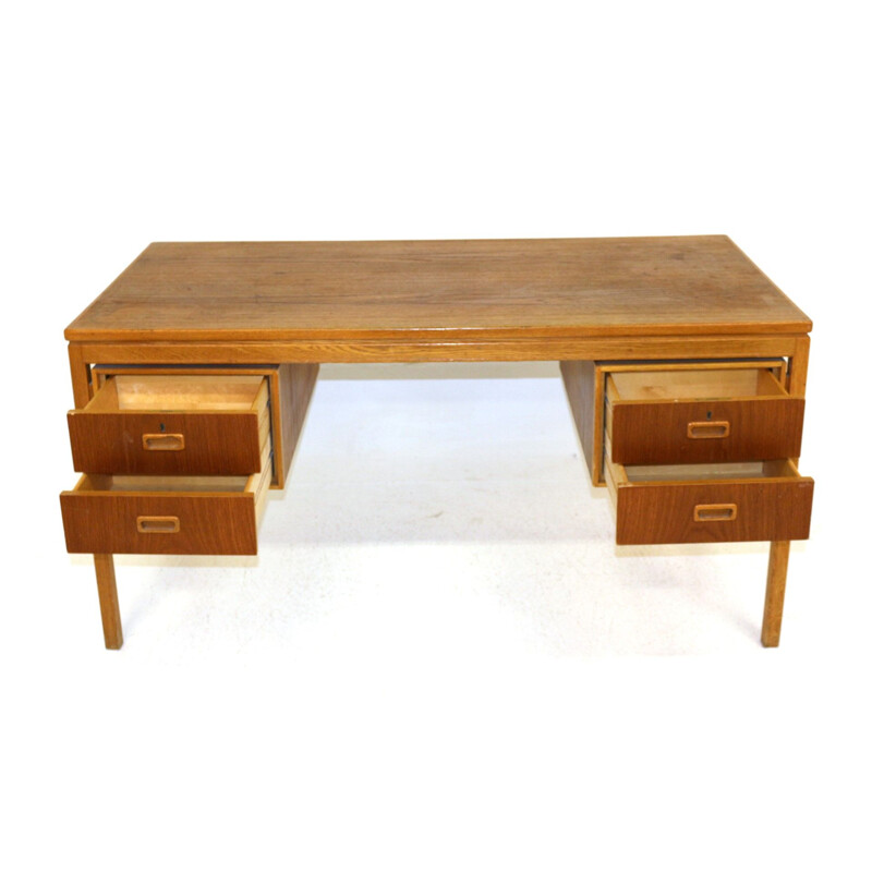 Scrivania vintage in teak Danimarca 1960