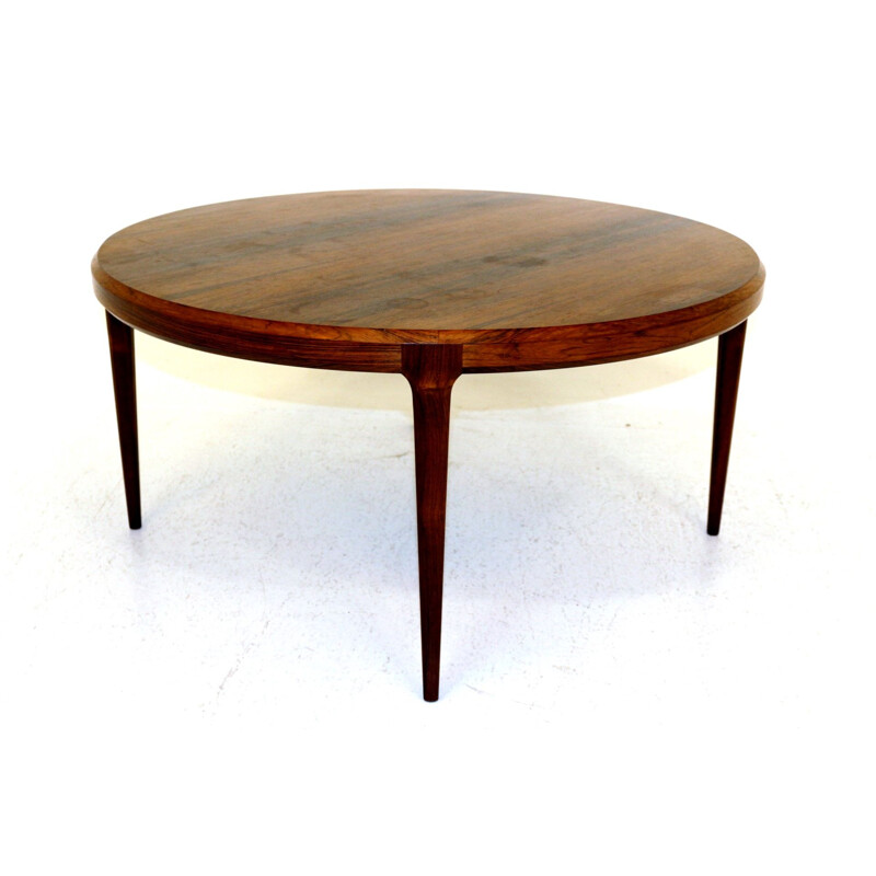 Vintage rosewood coffee table by Johannes Andersen, Denmark 1960