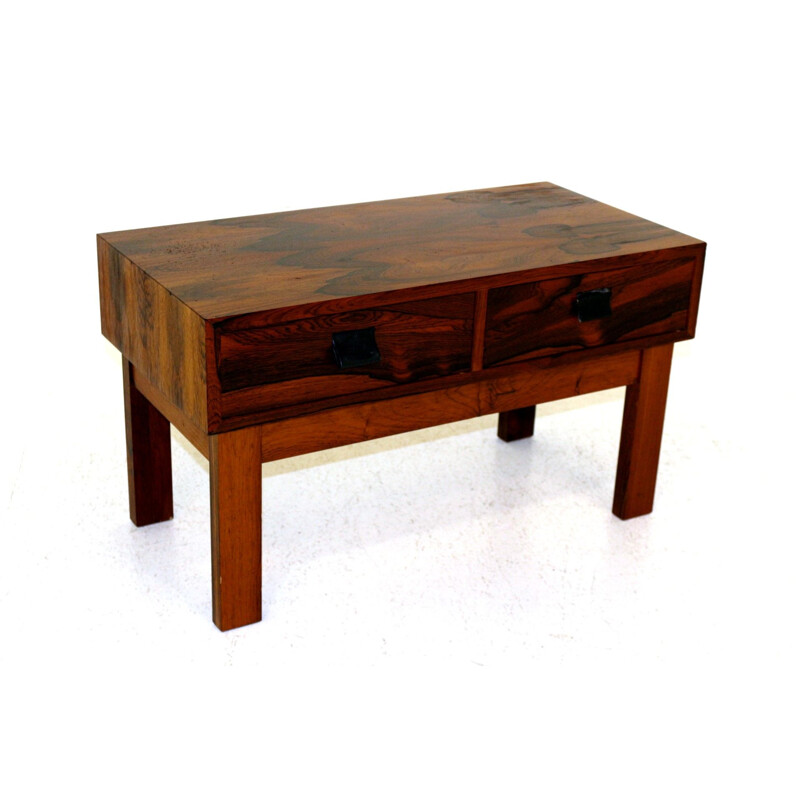 Vintage rosewood console Sweden 1960s