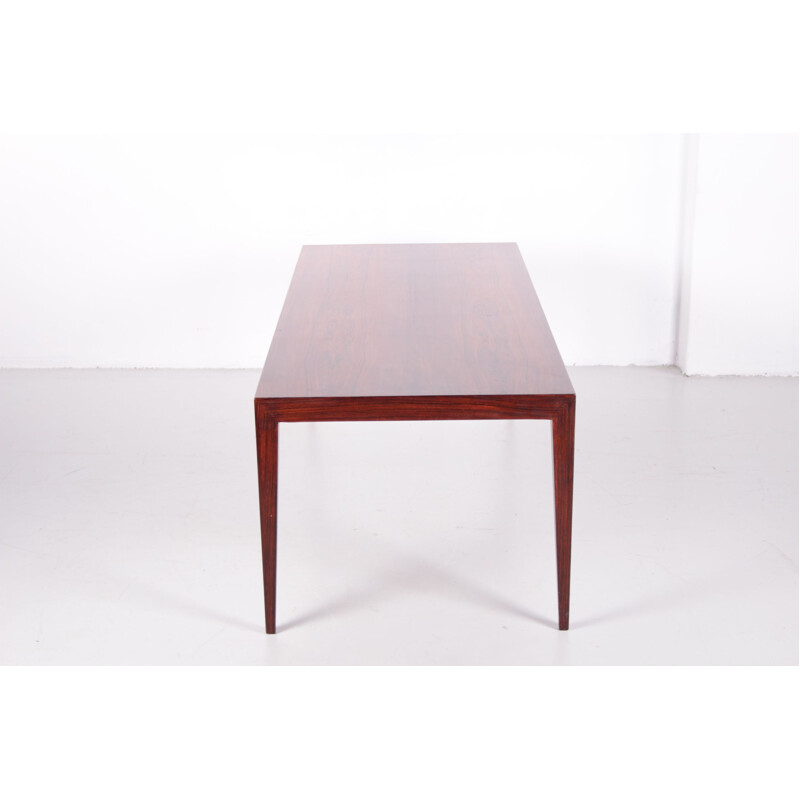 Vintage rosewood coffee table by Severin Hansen for Haslev Møbelsnedkeri 1960s