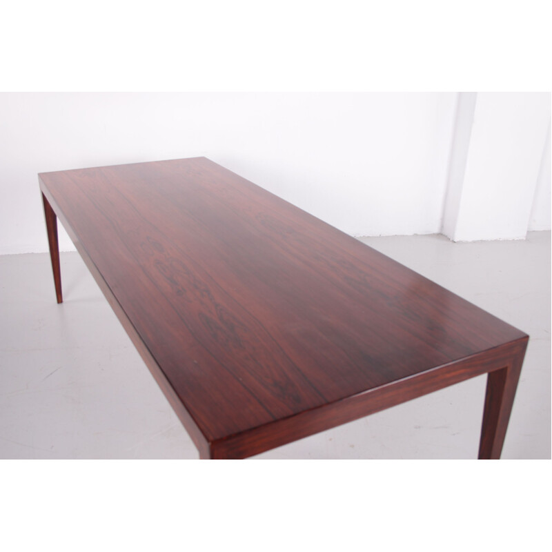 Vintage rosewood coffee table by Severin Hansen for Haslev Møbelsnedkeri 1960s