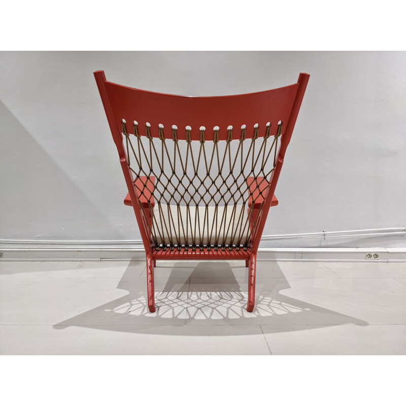 Paire de fauteuils vintage par Hans Wegner 1960