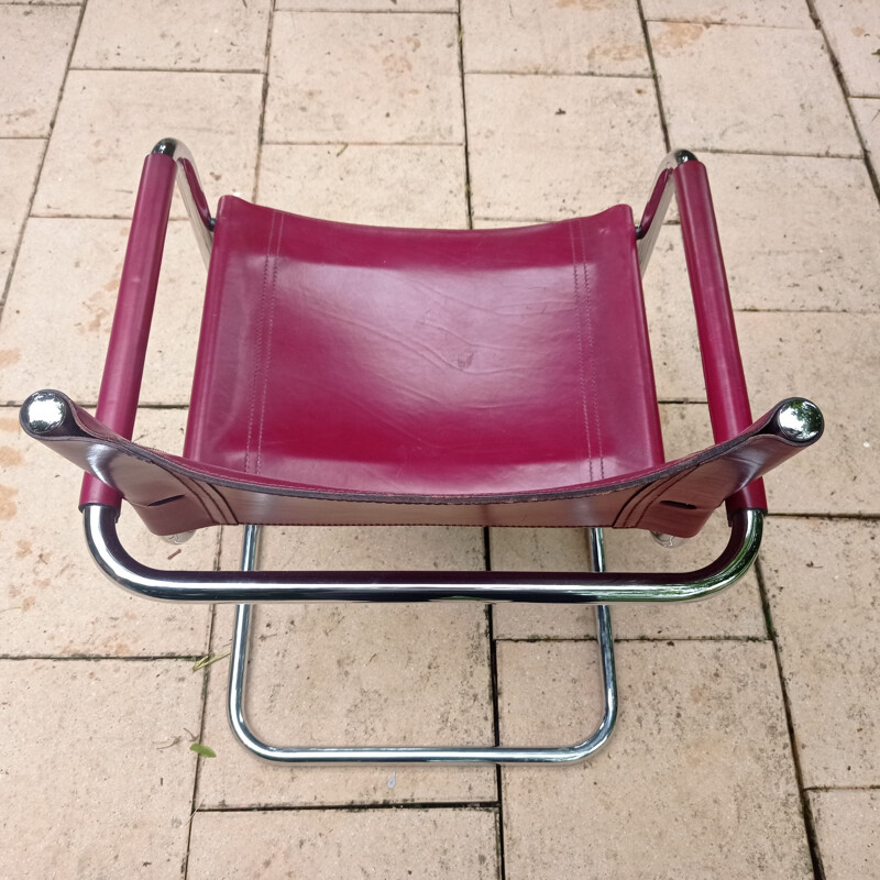 Set of 4 vintage armchairs by Marcel Breuer 1980s