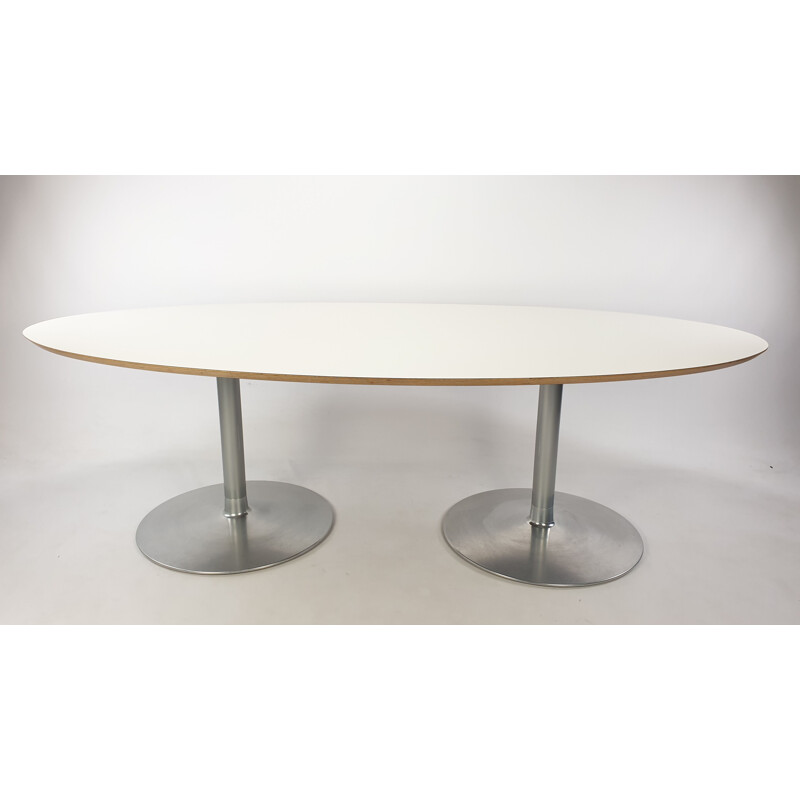 Grande table vintage tulipe de Pierre Paulin pour Artifort 1980