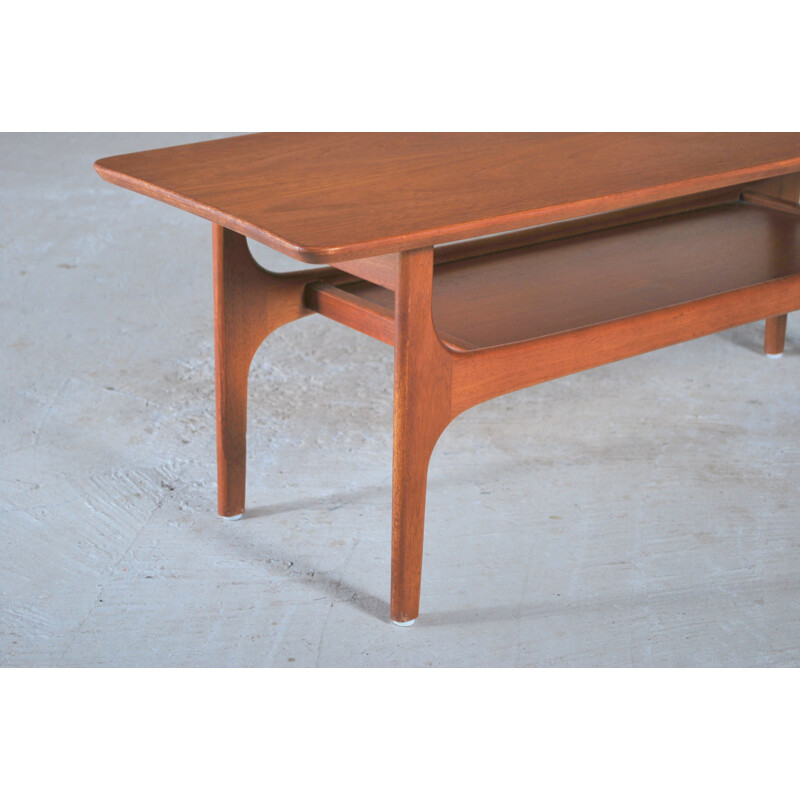 Vintage British teak coffee table by Jentique 1960s