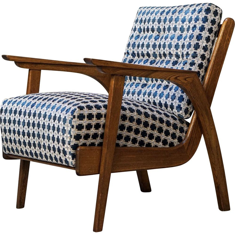 Vintage armchair 1950 by K.Kozelka and A. Kropacek 1950s