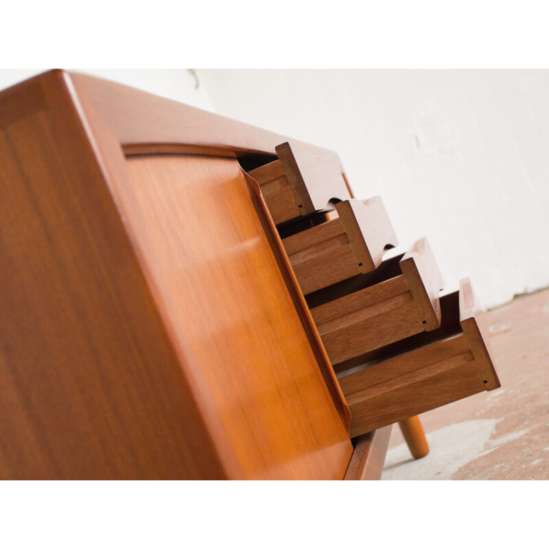 Sideboard in teak, HP HANSEN - 1960s