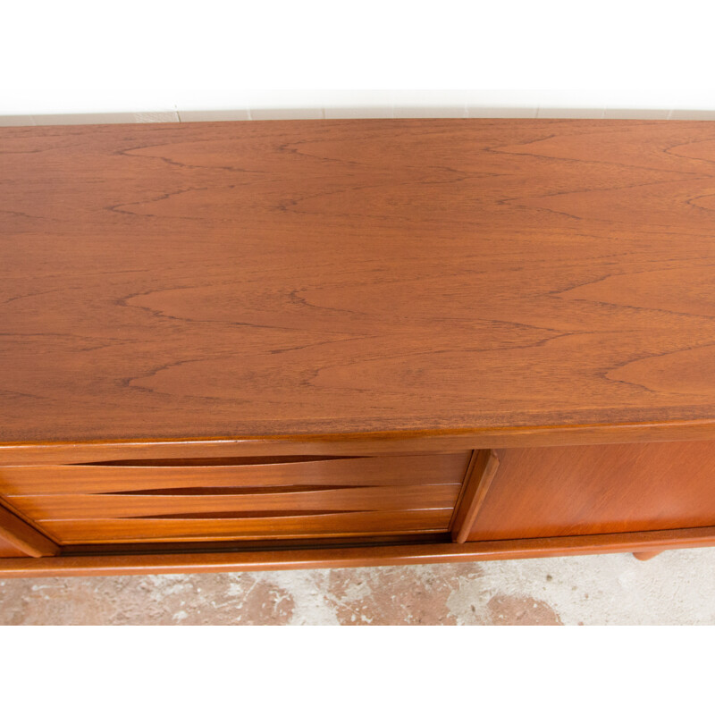 Sideboard in teak, HP HANSEN - 1960s