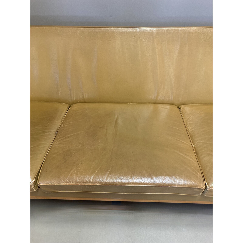 Vintage leather sofa 1960s