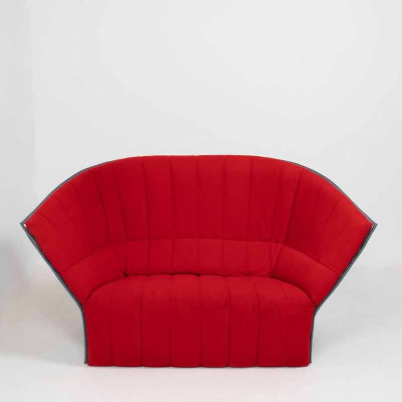 Vintage "Moel" loveseat armchair by Inga Sempé for Ligne Roset 2007