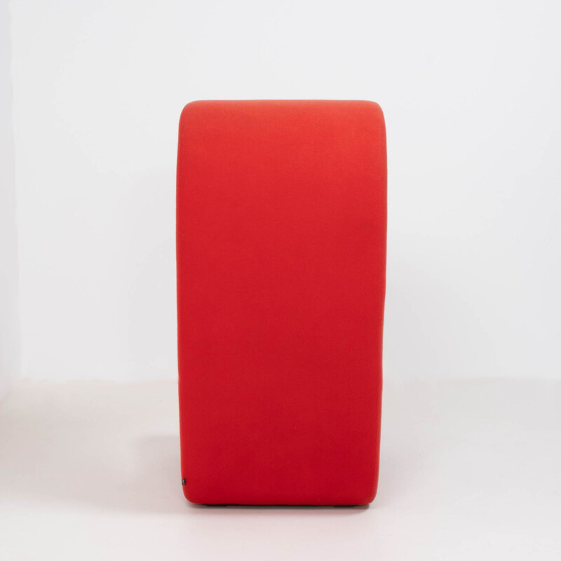 Seggiolone vintage rosso "Amoebe" di Verner Panton per Vitra 1970