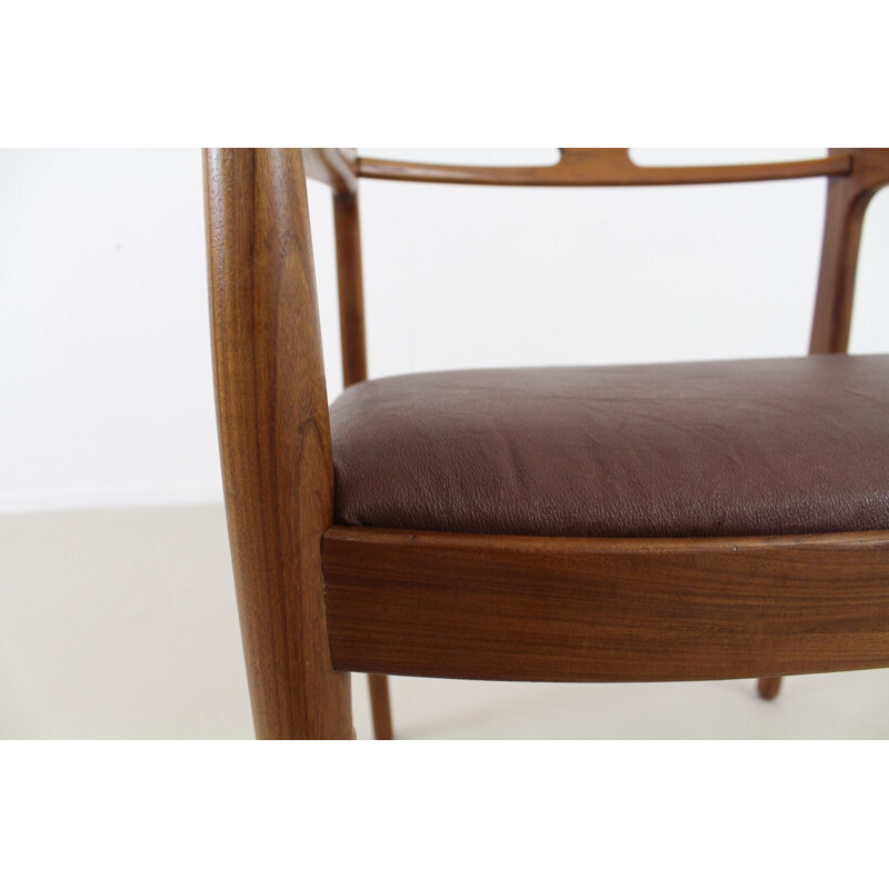 Paire de chaises Vamo Sønderborg en teck, Johannes ANDERSEN - 1960