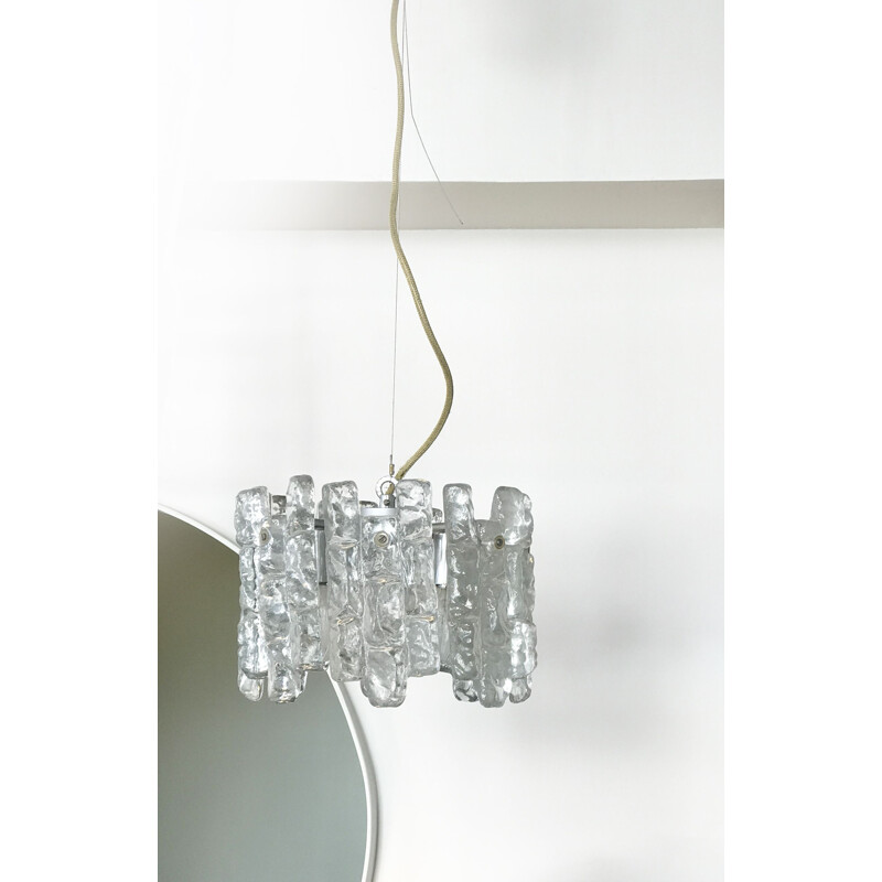 Lámpara colgante Kalmar de cristal de Murano - 1970