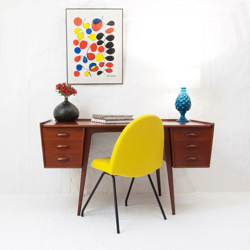 Aktiebolaget Möbelfabriken Balde desk "Pl Uddebo" in mahogany - 1960s