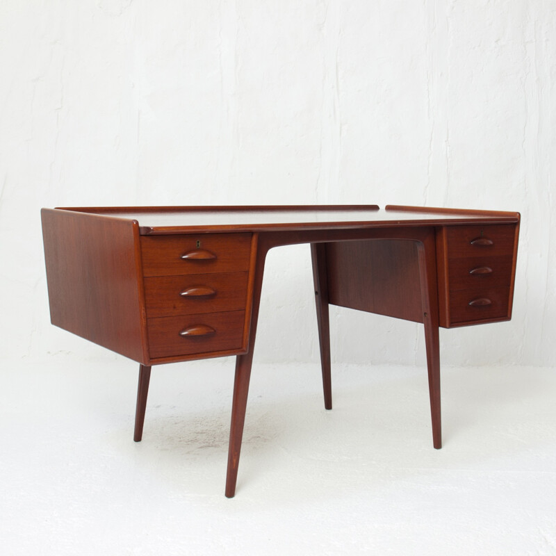 Aktiebolaget Möbelfabriken Balde desk "Pl Uddebo" in mahogany - 1960s