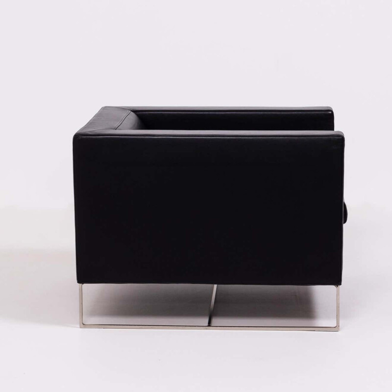Vintage-Sessel "Klee" schwarz von Rodolfo Dordoni für Minotti
