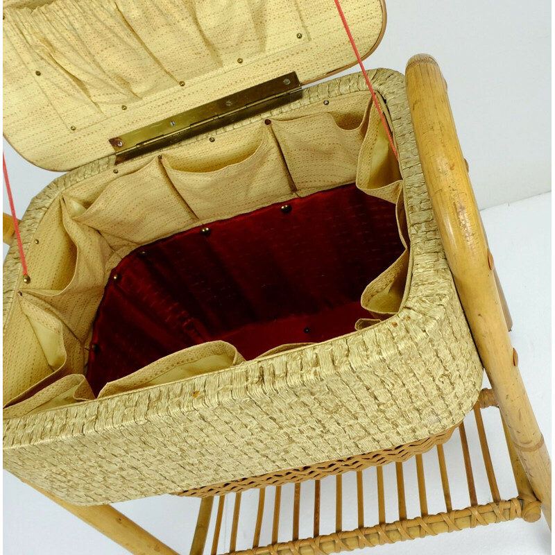 Vintage box or basket 1950s