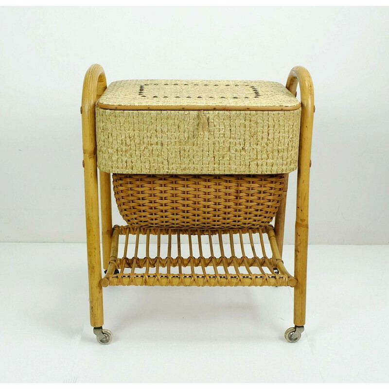 Vintage box or basket 1950s