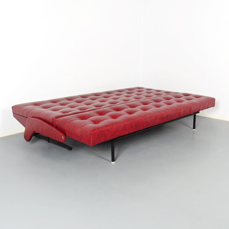 Vintage folding daybed by Morávek a Munzer