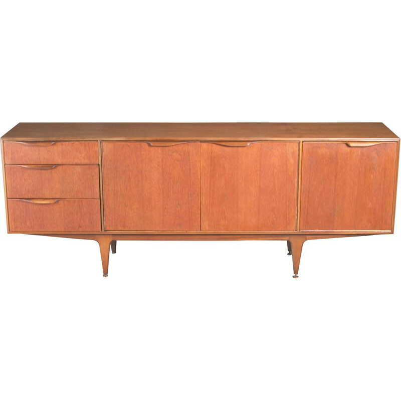 Vintage teak sideboard by Tom Robertson for McIntosh, Scotland, circa 1960s. 