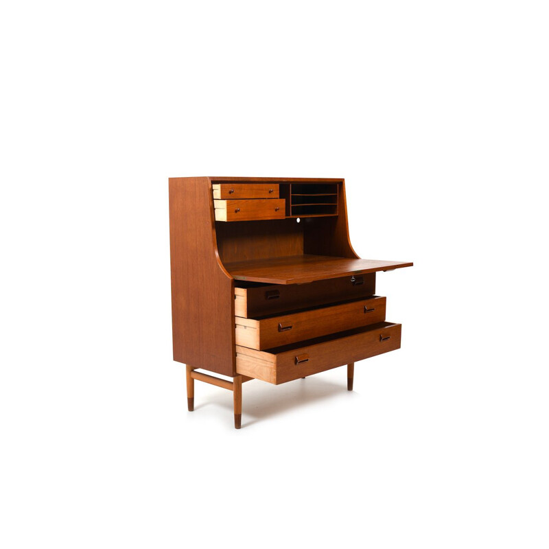 Vintage teak desk by Børge Mogensen 1950s