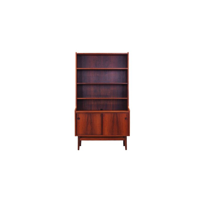 Vintage rosewood bookcase 1960s