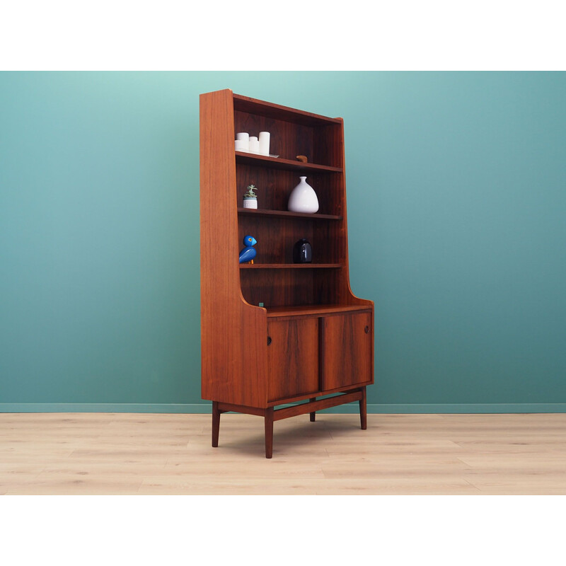 Vintage rosewood bookcase 1960s