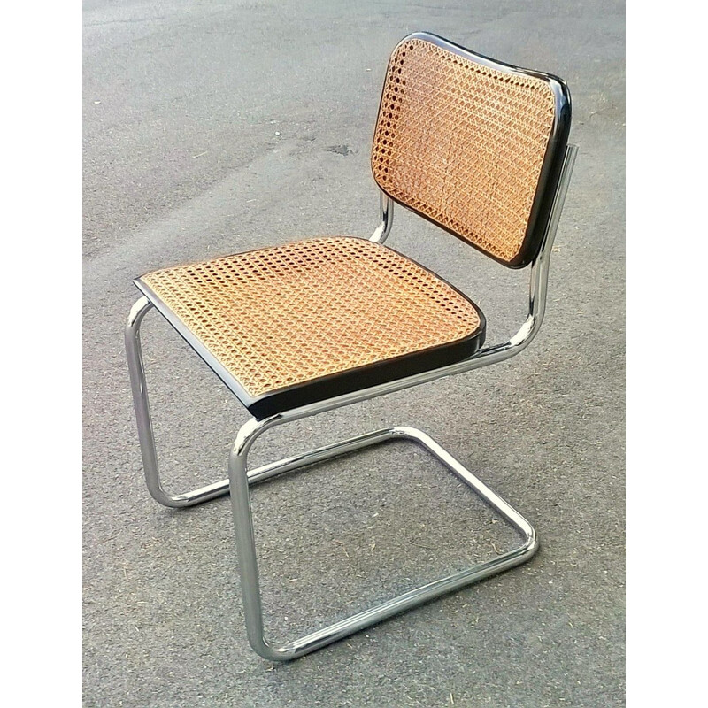 Chaise vintage Cesca de Marcel Breuer Italie 1962