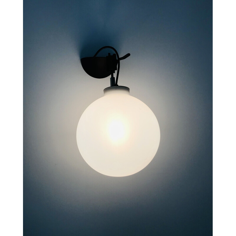 Lampada da parete vintage di Enzo Mari e Giancarlo Fassina per Artemide Italia 1970