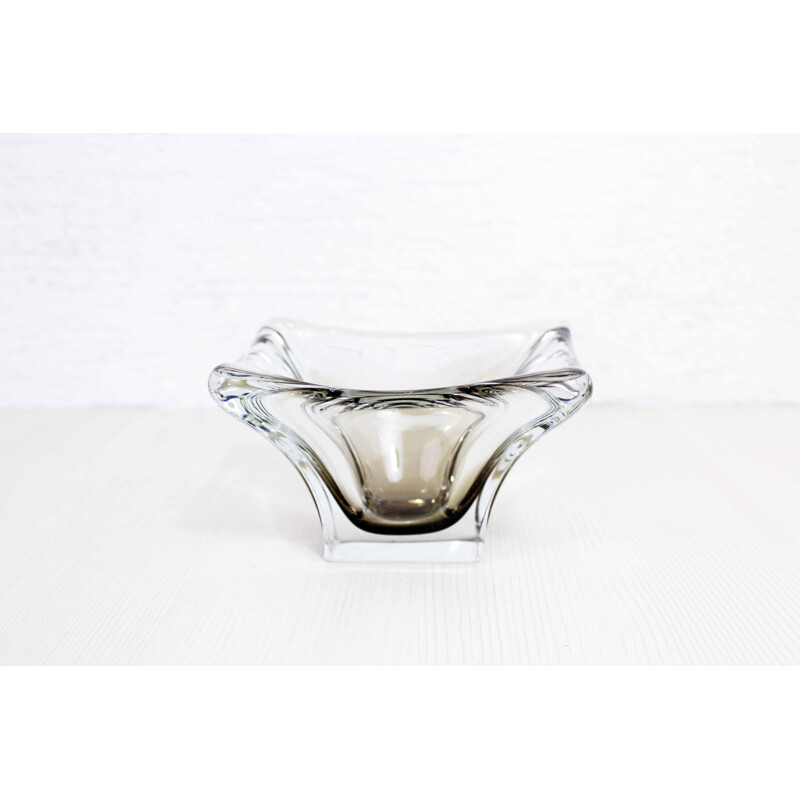 Vintage glass ashtray 1960s