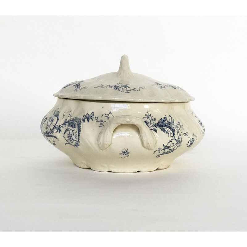 Pot de chambre vintage porcelaine opaque de Gien Niquette - Ressourcerie  Histoires Sans Fin