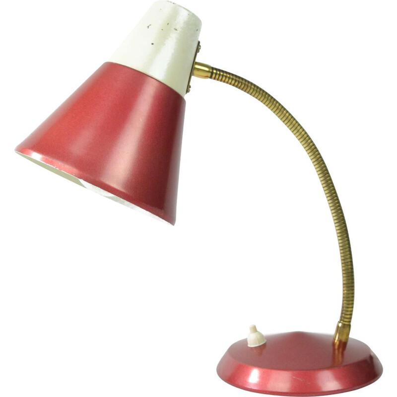 lampe de bureau vintage par Erpe Belgique 1950
