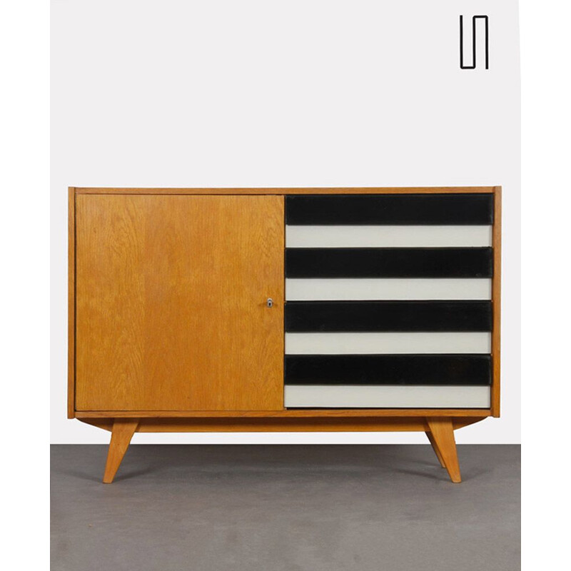 Vintage chest of drawers by Jiri Jiroutek 1960s