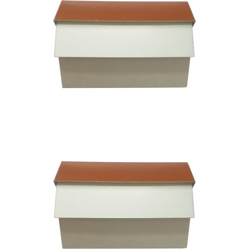 Pair of vintage wall sconces, 1970