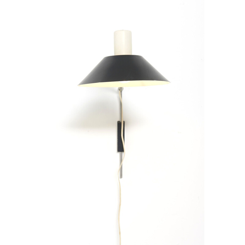 Vintage wall lamp by J.J.M. Hoogervorst model 7078 by Anvia Netherlands 1950s