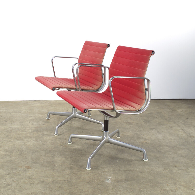 Set of 2 Herman Miller EA108 armchairs, Charles and Ray EAMES - 1970s