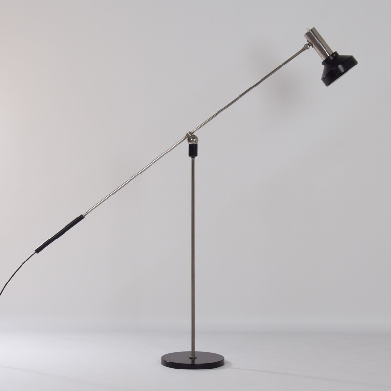 Vintage Magneto floor lamp by H. Fillekes for Artiforte, 1950