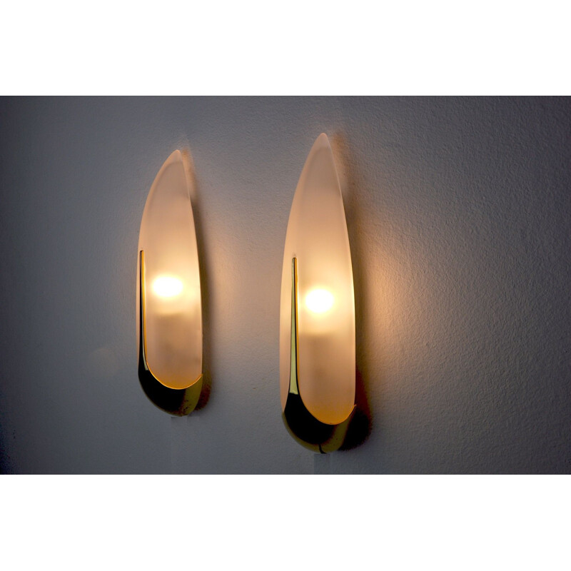 Pair of vintage sconces Spain 1980s