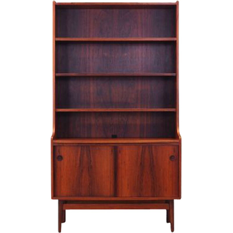 Vintage rosewood bookcase 1960s