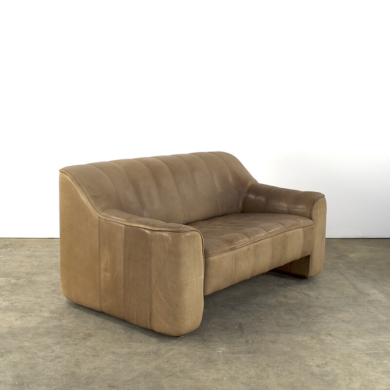 DS 44 De Sede sofa leather - 1960s