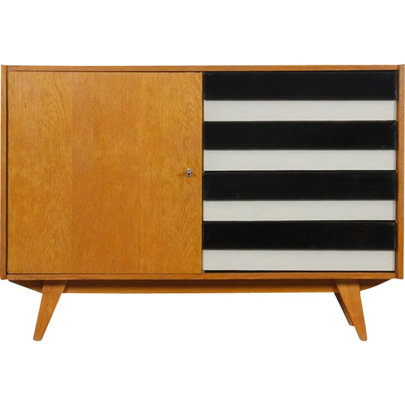 Vintage chest of drawers by Jiri Jiroutek 1960s