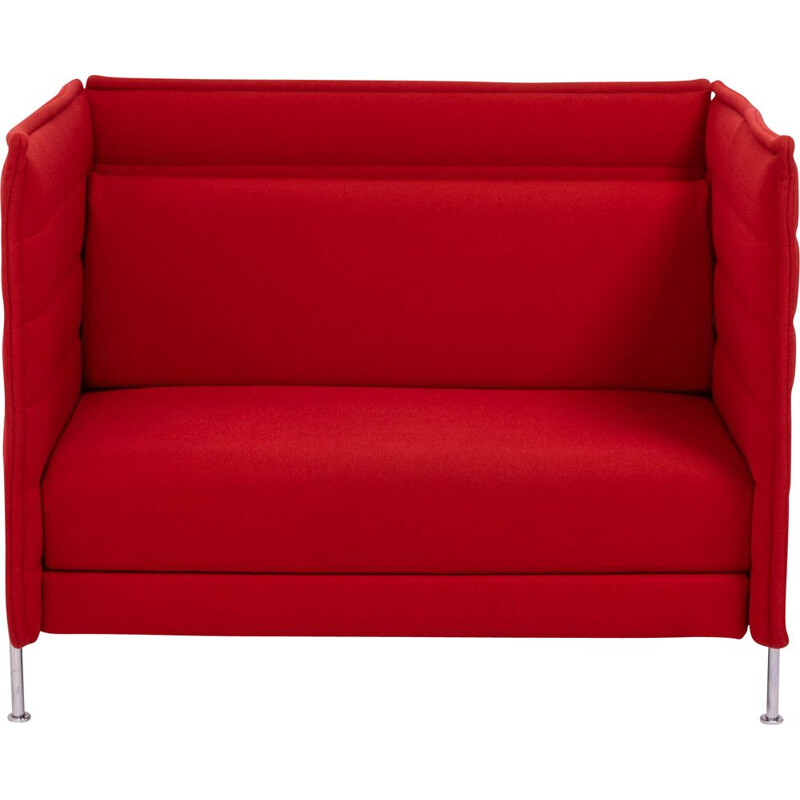 Canapé lit vintage rouge 2006