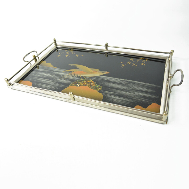 Vintage serving tray France 1930s