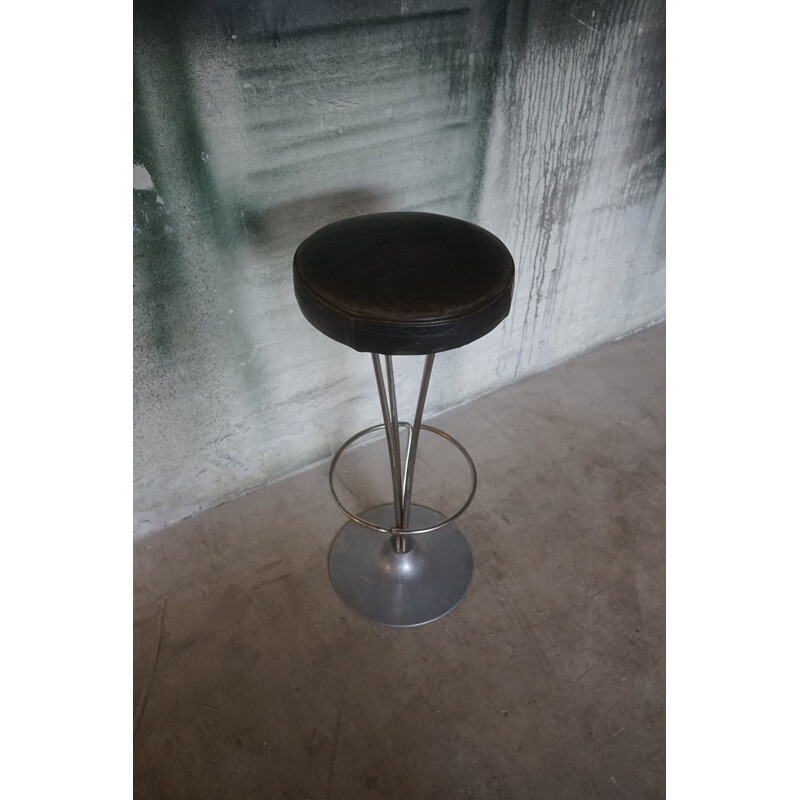 Vintage bar stool by Piet Hein for Fritz Hansen