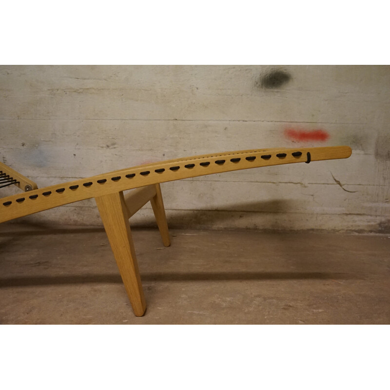 Chaise longue vintage PP524 par Hans J. Wegner pour PP Møbler 1958