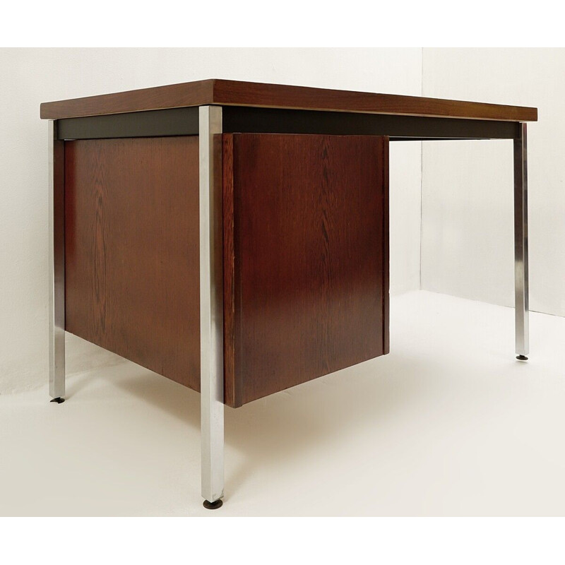 Vintage desk by Knoll Wenge, 1960