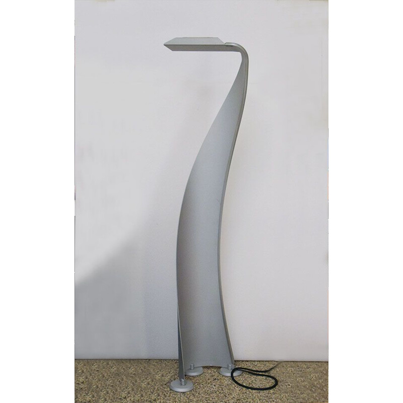 Vintage halogen floor lamp Italy 1980s