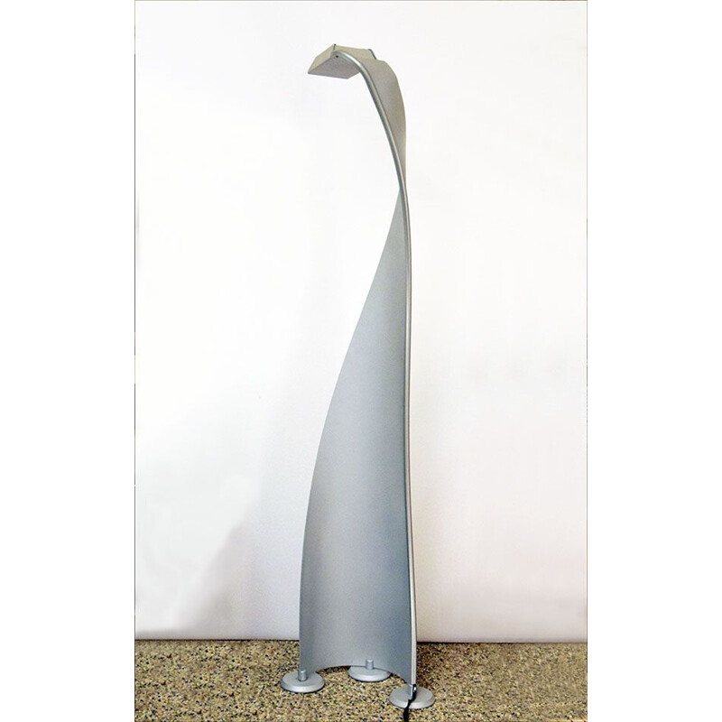 Vintage halogen floor lamp Italy 1980s