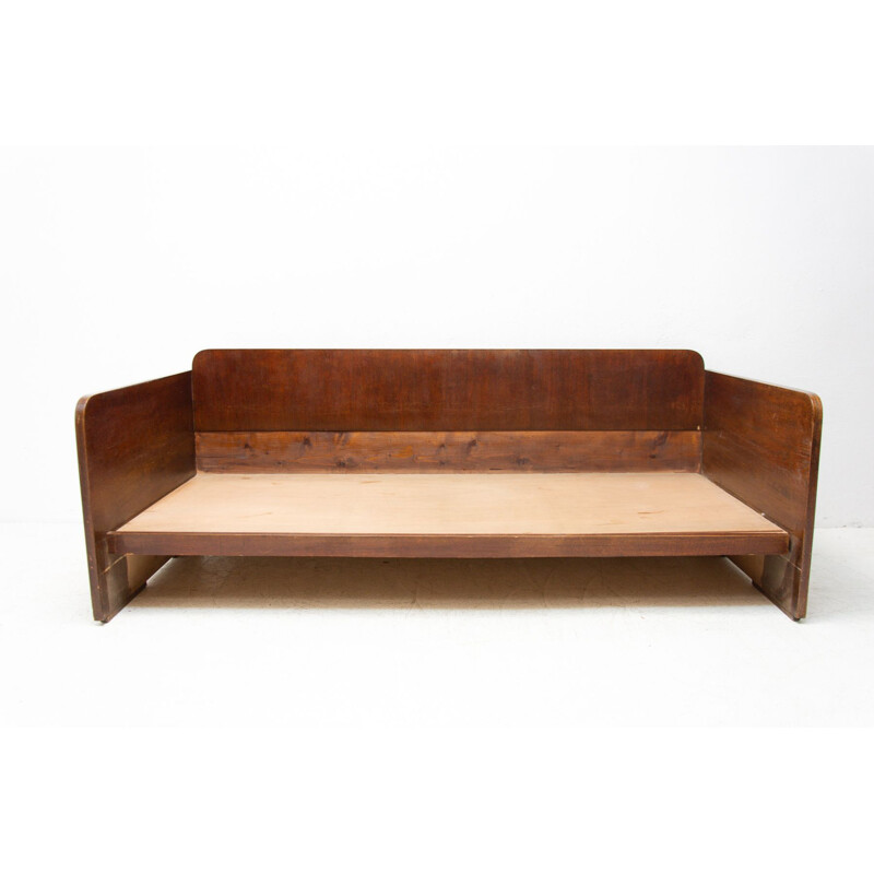 Vintage sofa by Jindřich Halabala for UP Závody 1950s