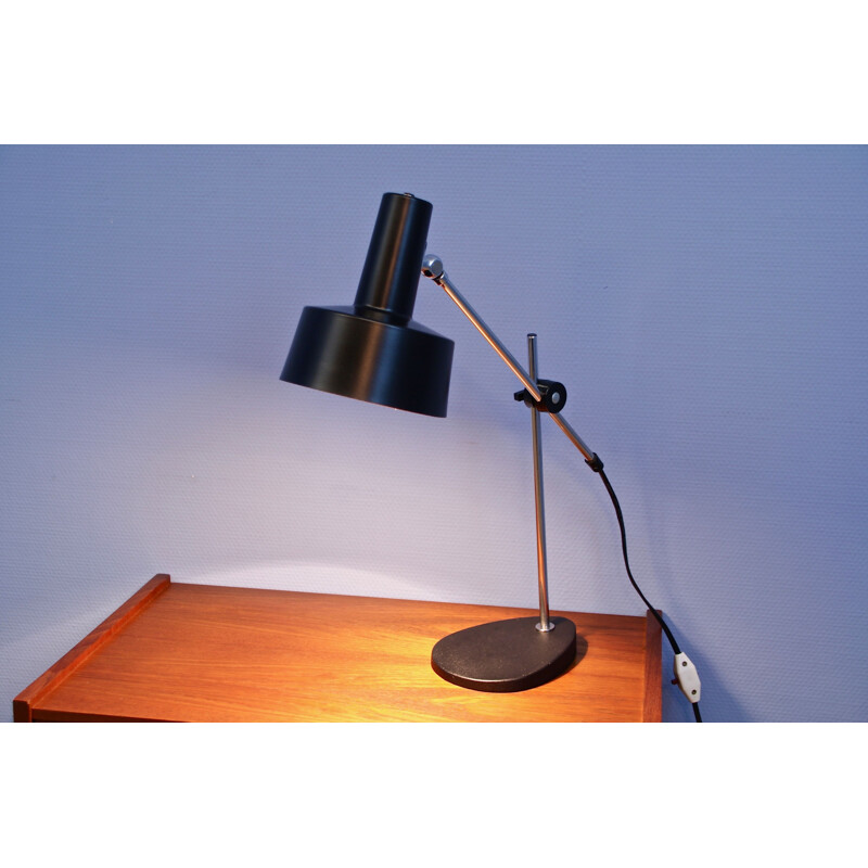 Vintage desk lamp by J.J. Hoogervorst for Anvia 1960s